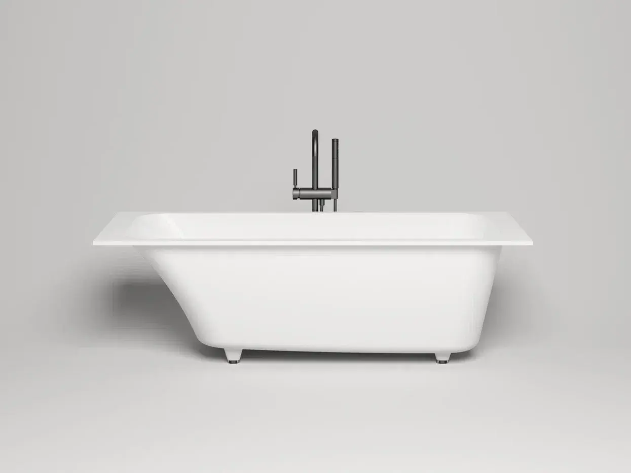 Ванна из искусственного камня Salini Orlanda S-Stone 170x70 102021M белая матовая, встраиваемая