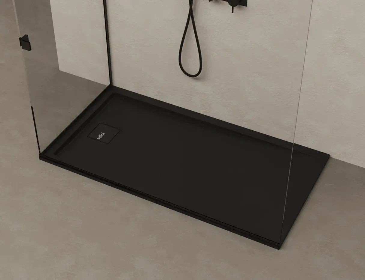 Душевой поддон Salini Capri S-Sense 150х80 120211G из литьевого мрамора, белый глянцевый