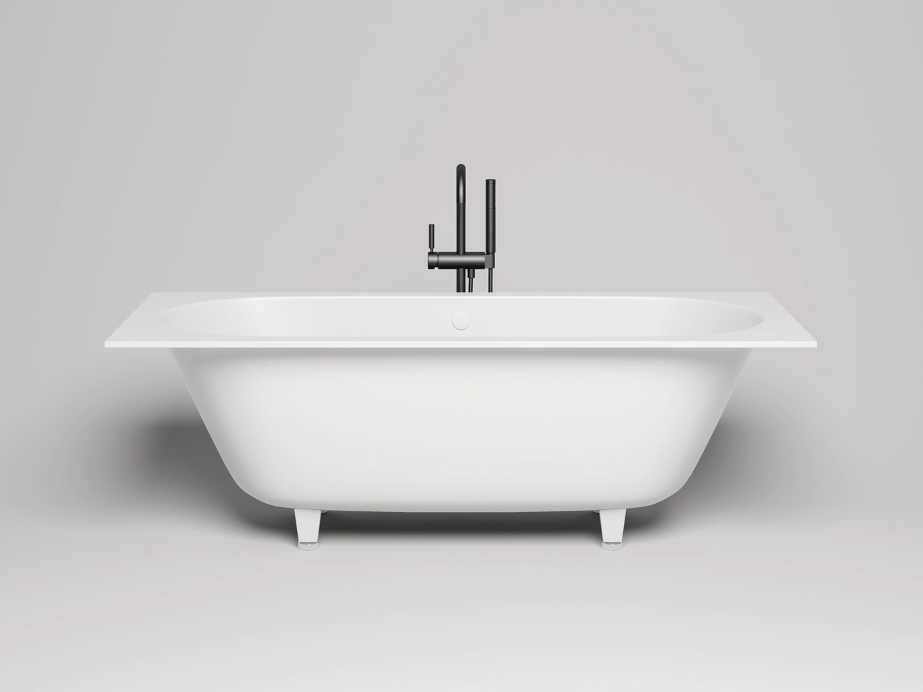 Ванна из искусственного камня Salini Ornella Axis S-Stone 180х80 103421M белая матовая, встраиваемая