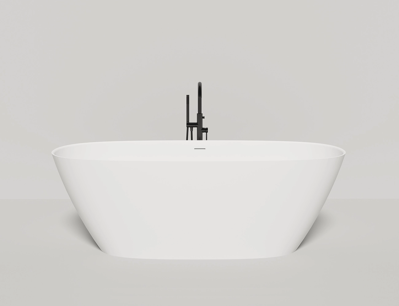 Ванна из искусственного камня Salini Sofia 185x90 102519G S-Sense, глянцевая, белая