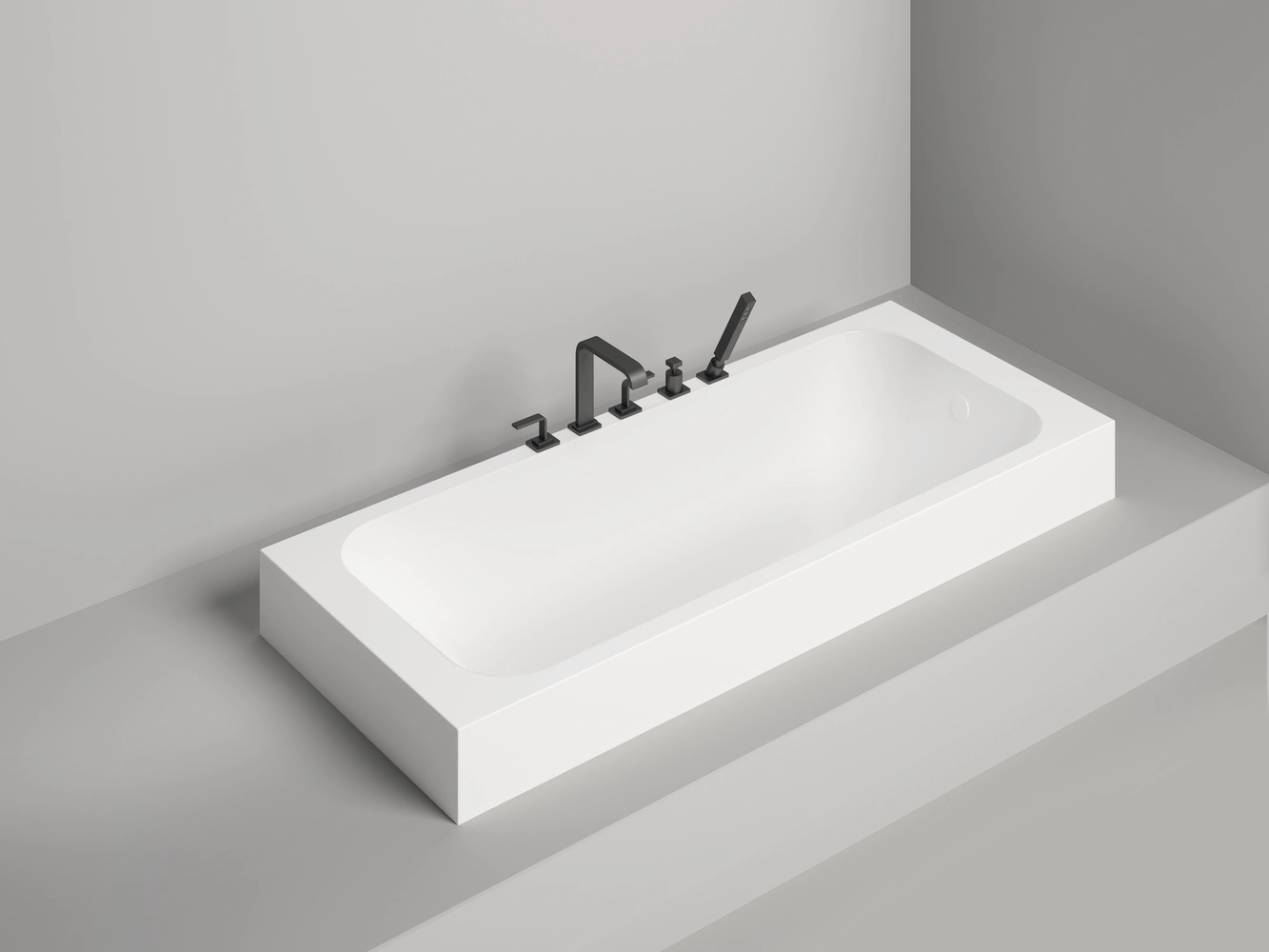 Ванна из литьевого мрамора Salini Orlanda S-sense 170х80 102016G белая глянцевая, встраиваемая