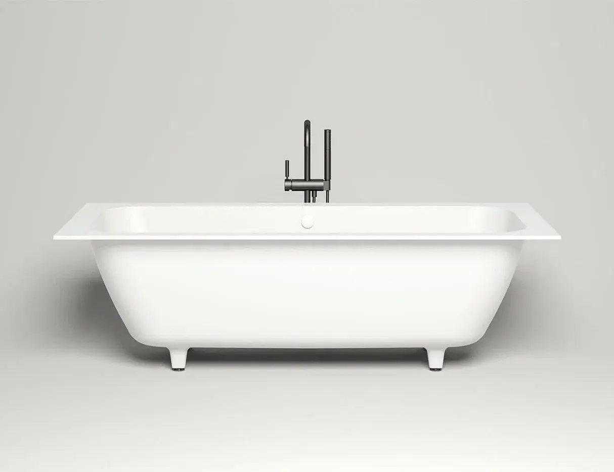 Ванна из искусственного камня Salini Orlanda Plus Kit S-Stone 190x100 102124M белая матовая, встраиваемая