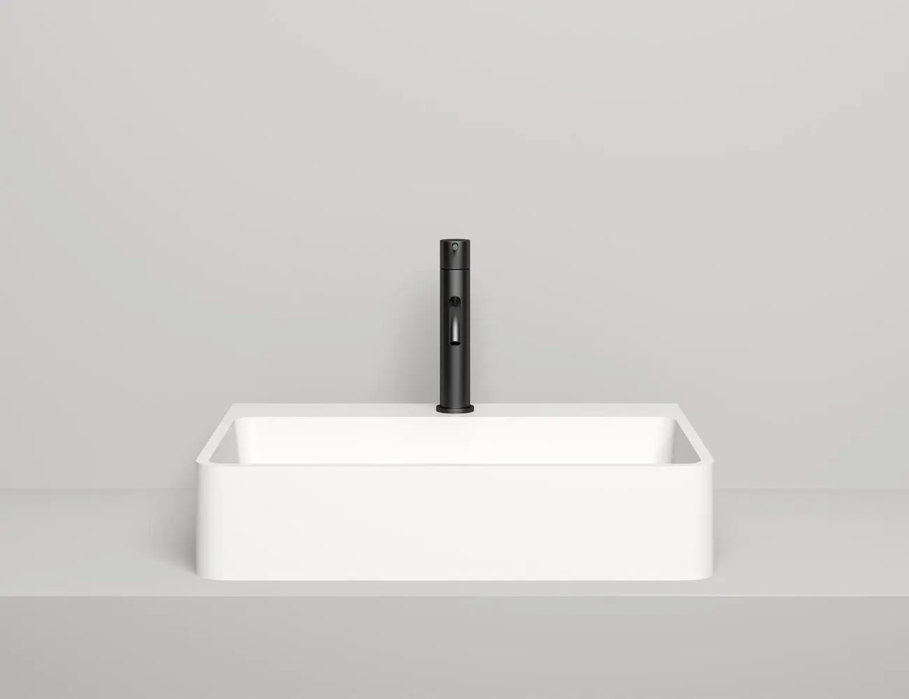 Раковина накладная Salini Ottavia S-Stone 60 см 1103201M из искусственного камня, матовая белая