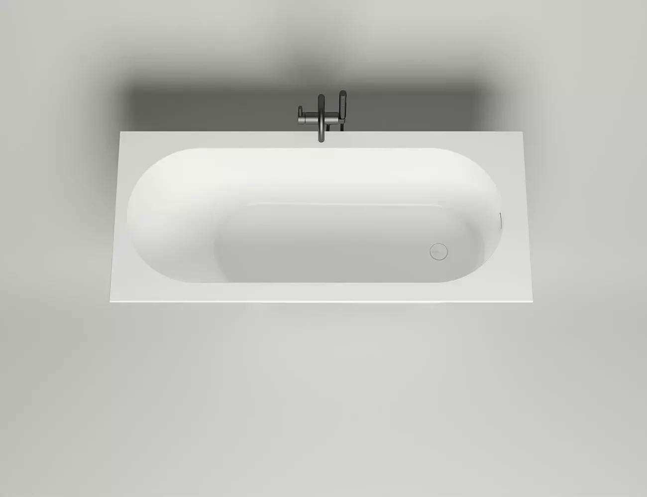Ванна из литьевого мрамора Salini Ornella Kit S-sense 170х70 102413G белая глянцевая, встраиваемая