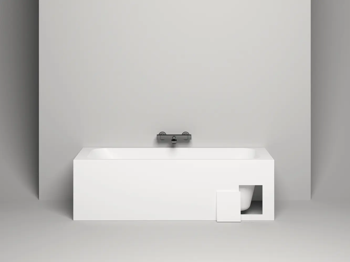 Ванна из литьевого мрамора Salini Orlanda Kit S-sense 170х80 102116G белая глянцевая, встраиваемая
