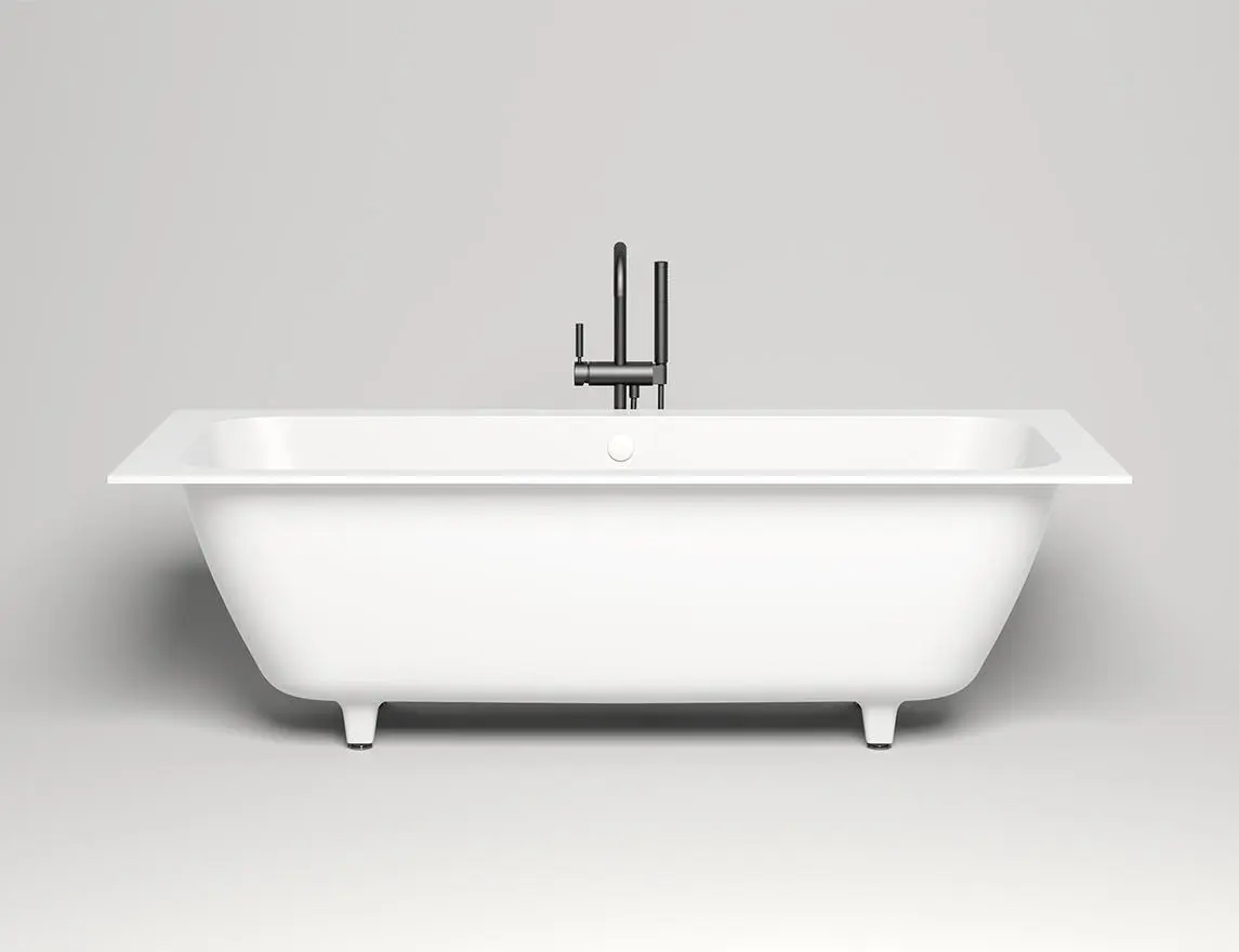 Ванна из искусственного камня Salini Orlanda Axis S-Stone 180х80 103222M белая матовая, встраиваемая