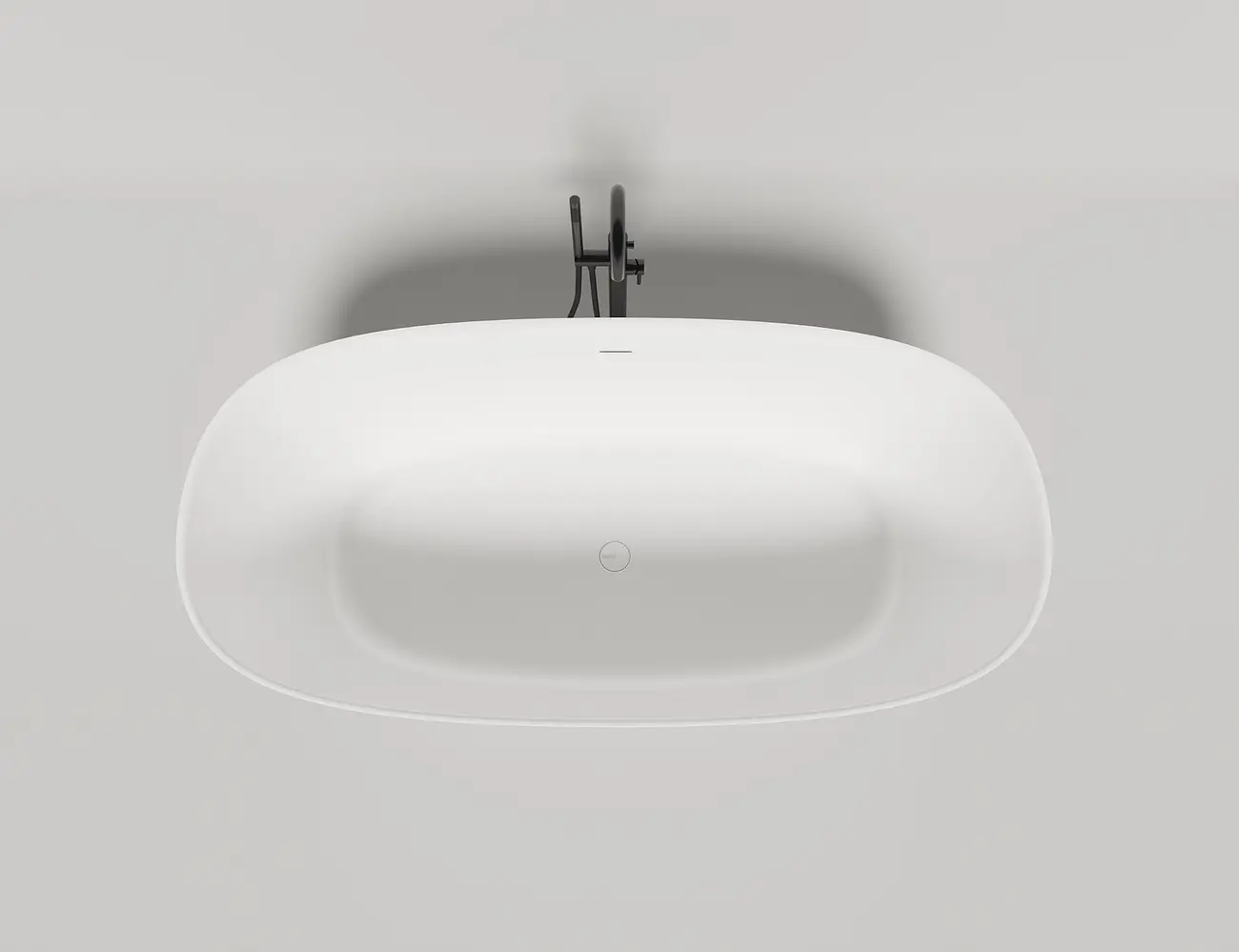 Ванна из искусственного камня Salini Sofia 185x90 102529M S-Stone, матовая, белая