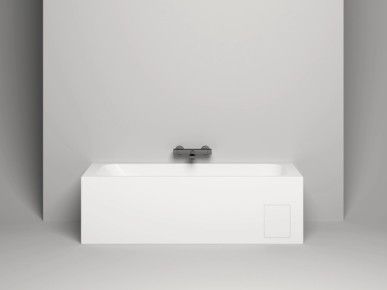 Ванна из литьевого мрамора Salini Orlanda S-sense 170х80 102016G белая глянцевая, встраиваемая