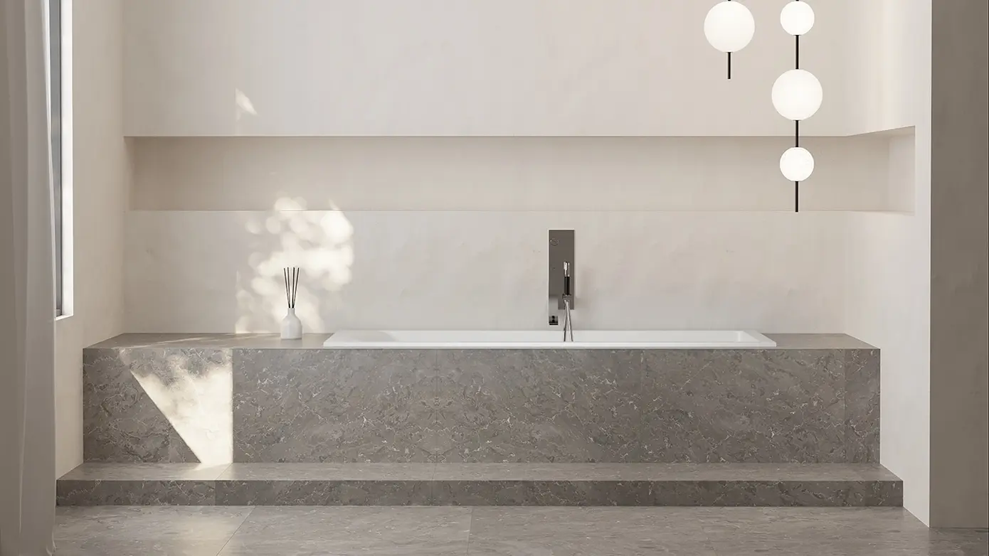 Ванна из искусственного камня Salini Cascata 104123M 170x75 S-Stone белая