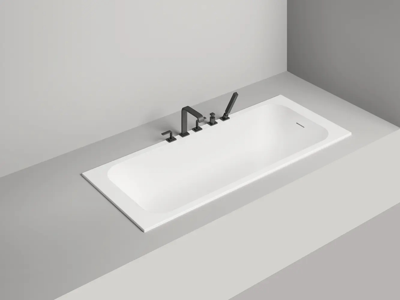 Ванна из литьевого мрамора Salini Orlanda Kit S-sense 170х80 102116G белая глянцевая, встраиваемая