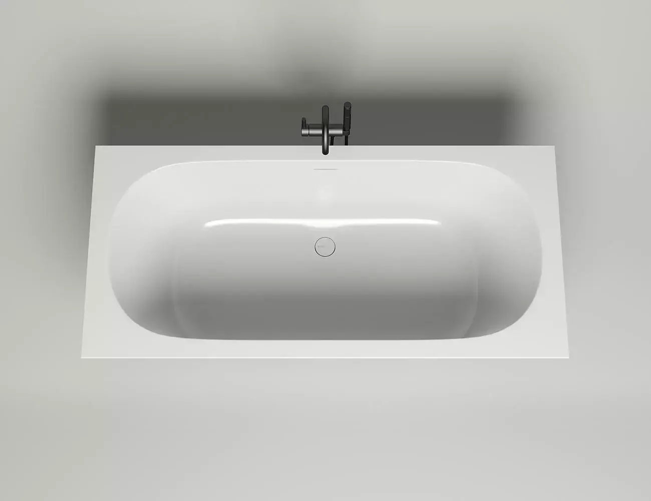 Ванна из искусственного камня Salini Ornella Axis Kit S-Stone 180х80 103521M белая матовая, встраиваемая