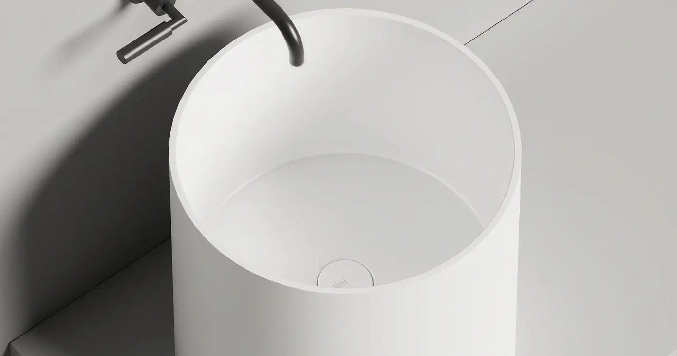 Раковина накладная Salini Armonia 04 S-Sense 130118G белая глянцевая