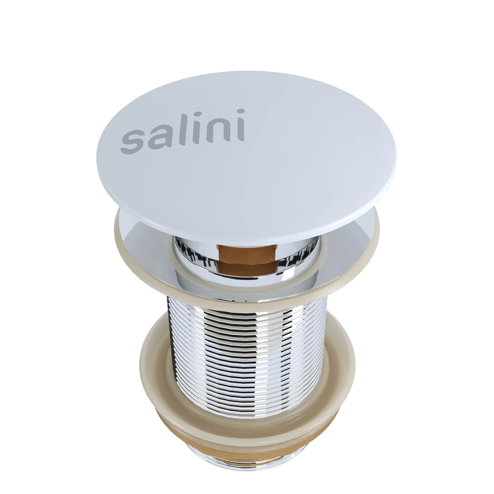 Донный клапан Salini Callista S-Sense 164201M белый матовый