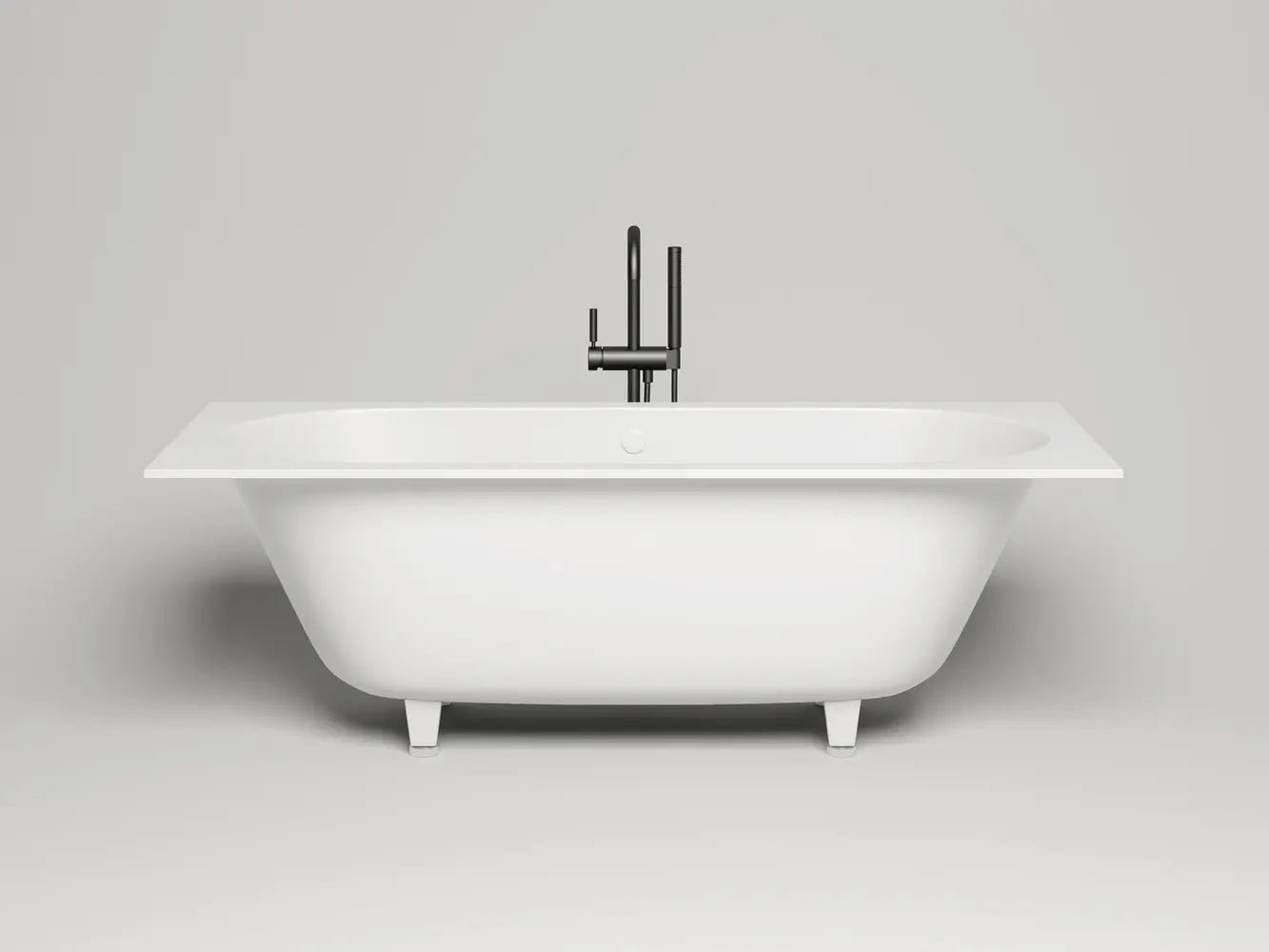 Ванна из искусственного камня Salini Ornella Axis S-Stone 190х90 103422M белая матовая, встраиваемая