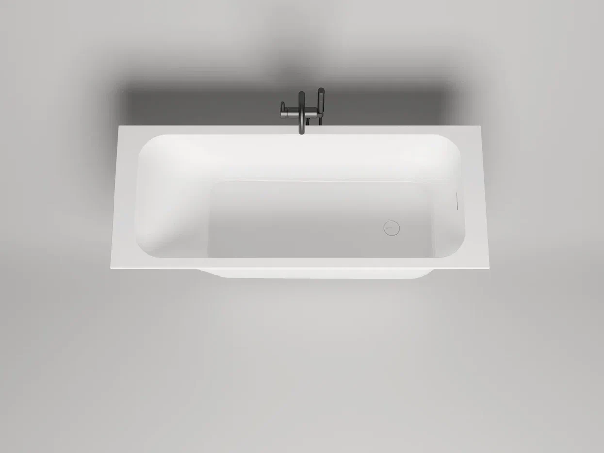 Ванна из искусственного камня Salini Orlanda Kit S-Stone 170x70 102121M белая матовая, встраиваемая