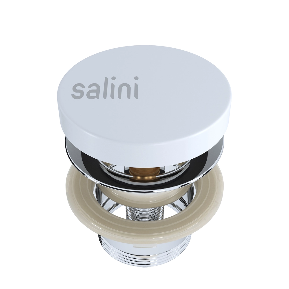 Донный клапан Salini Callista S-Sense 164201M белый матовый